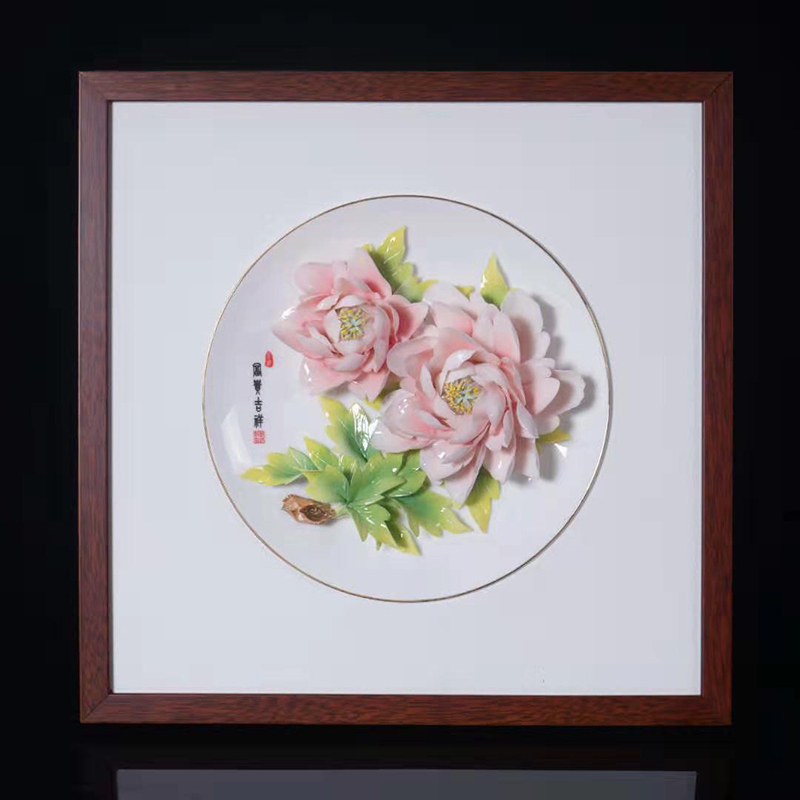 MD0005风动花赵粉--壁画